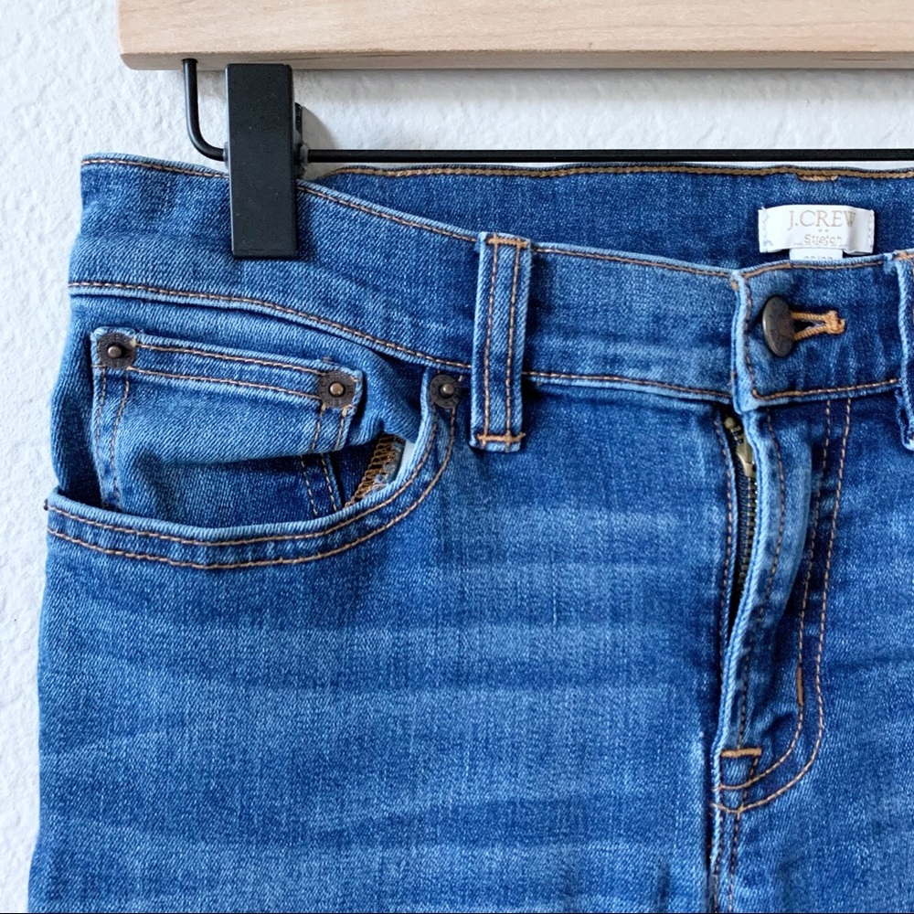 J. CREW Skinny Toothpick Stretch Jeans 26/28 - Picture 7 of 11